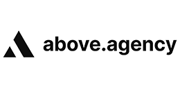 Above company logo